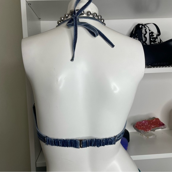 y2k jean bikini top - Picture 4 of 7